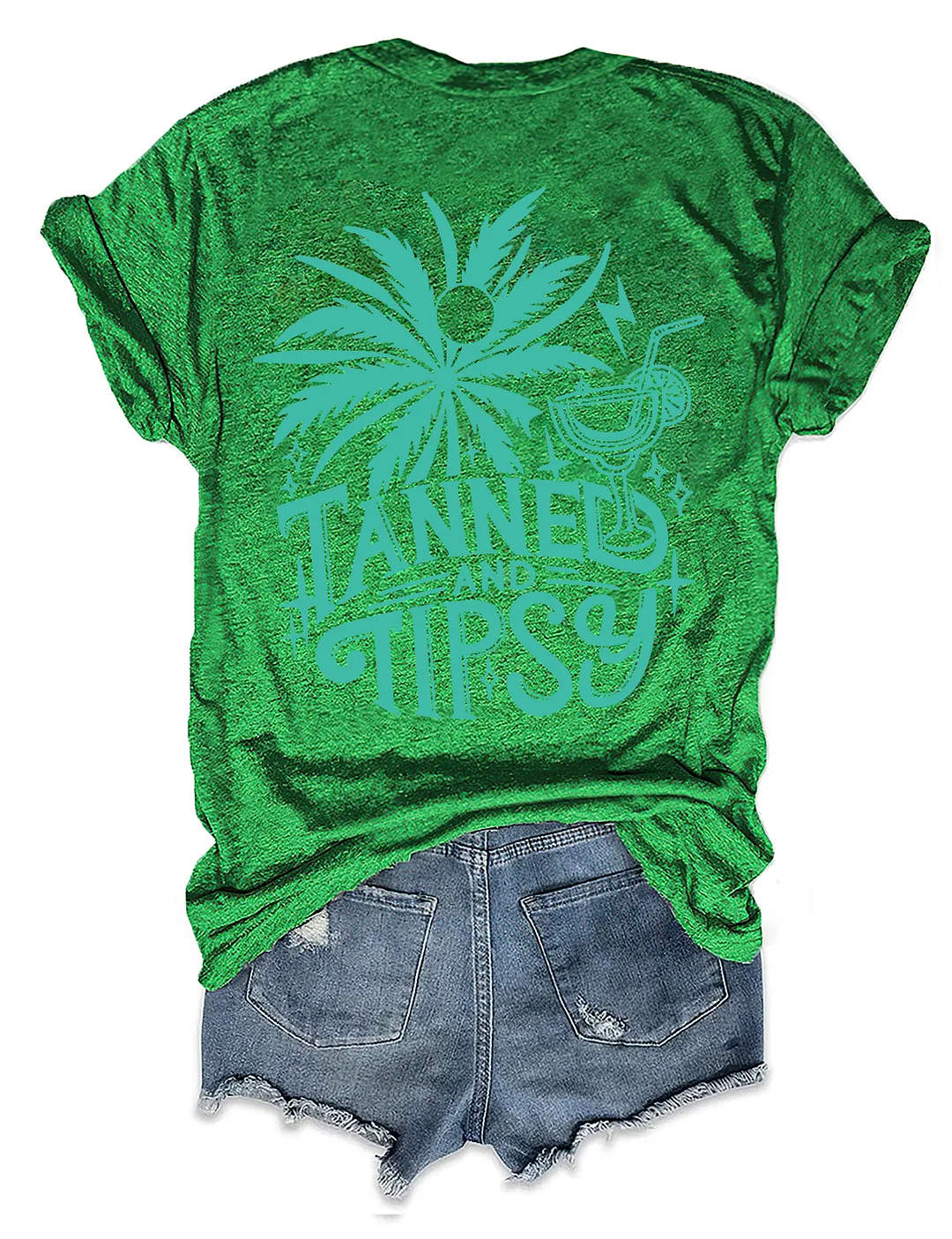 Tanned And Tipsy Beach Summer T-shirt