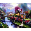 (US Only)6pcs Diamond Painting - Full Round Drill - Beautiful Scenery (Canvas|40*30cm)