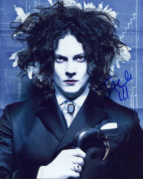 Jack White (The White Stripes) signed 8X10 Photo Poster painting in-person