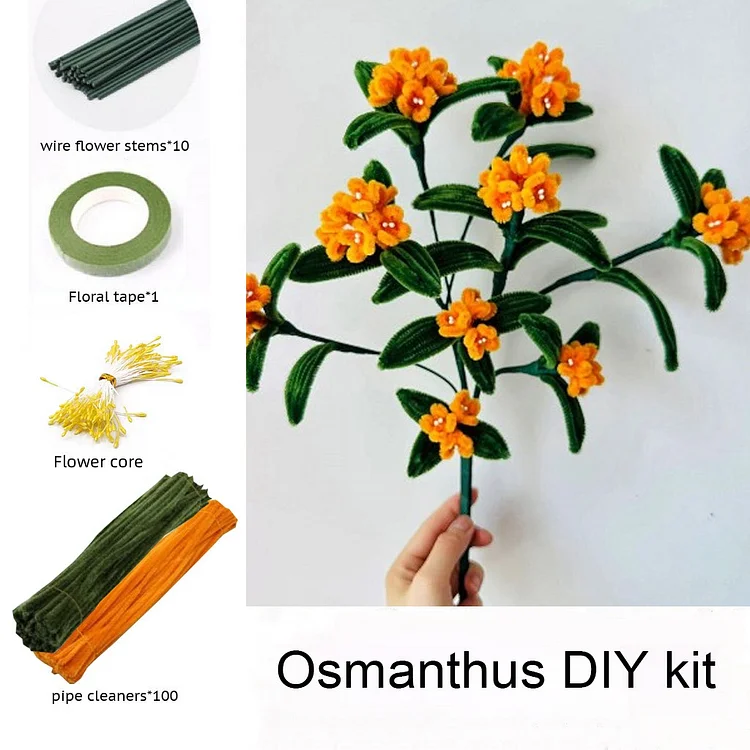 DIY Pipe Cleaners Kit - Osmanthus