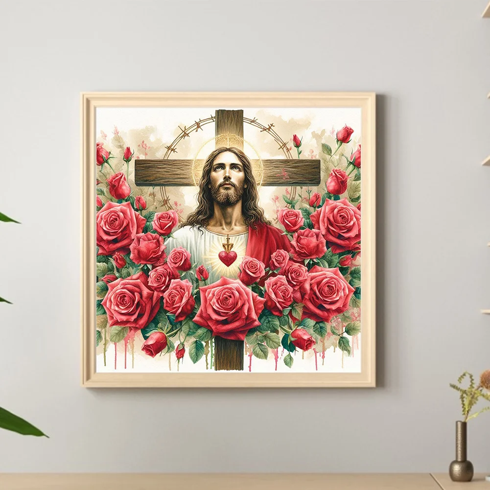 Diamond Painting - Full Round Drill - Jesus(Canvas|40*40cm)