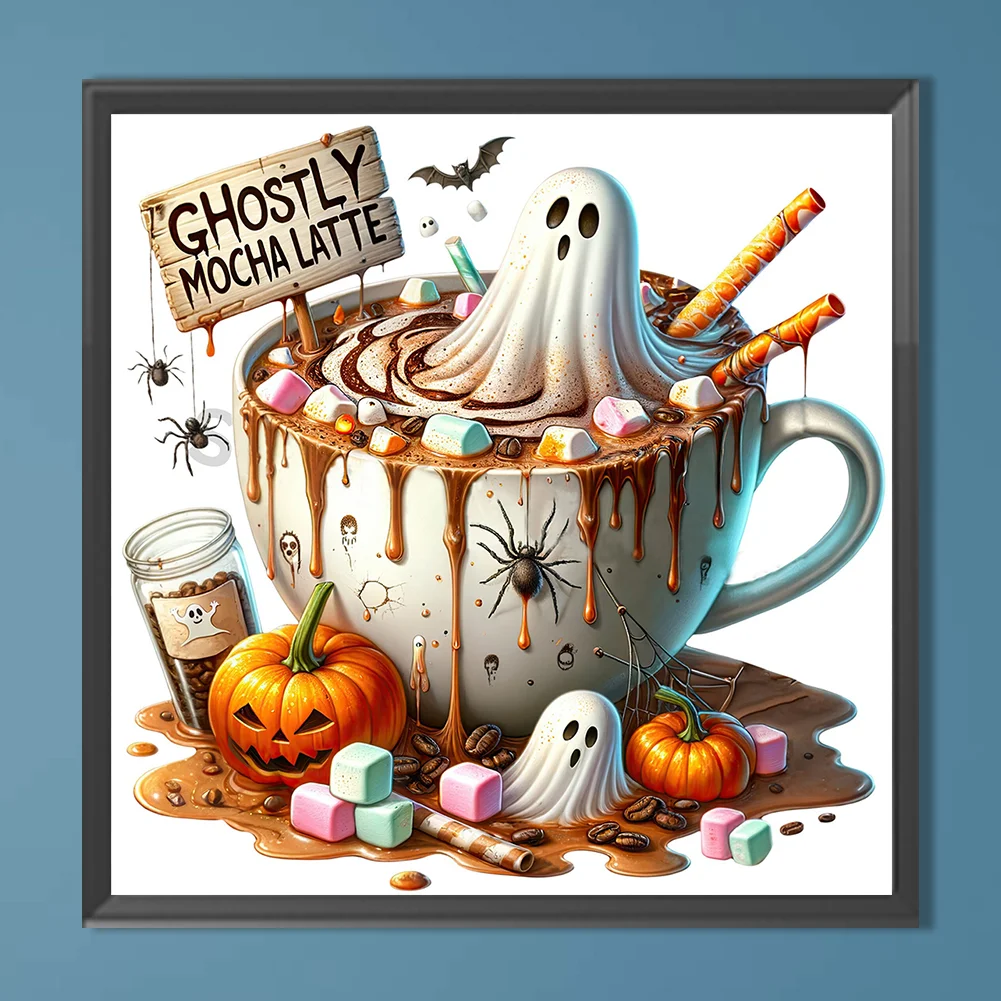 Diamond Painting - Full Round Drill - Halloween Dessert(Canvas|40*40cm)