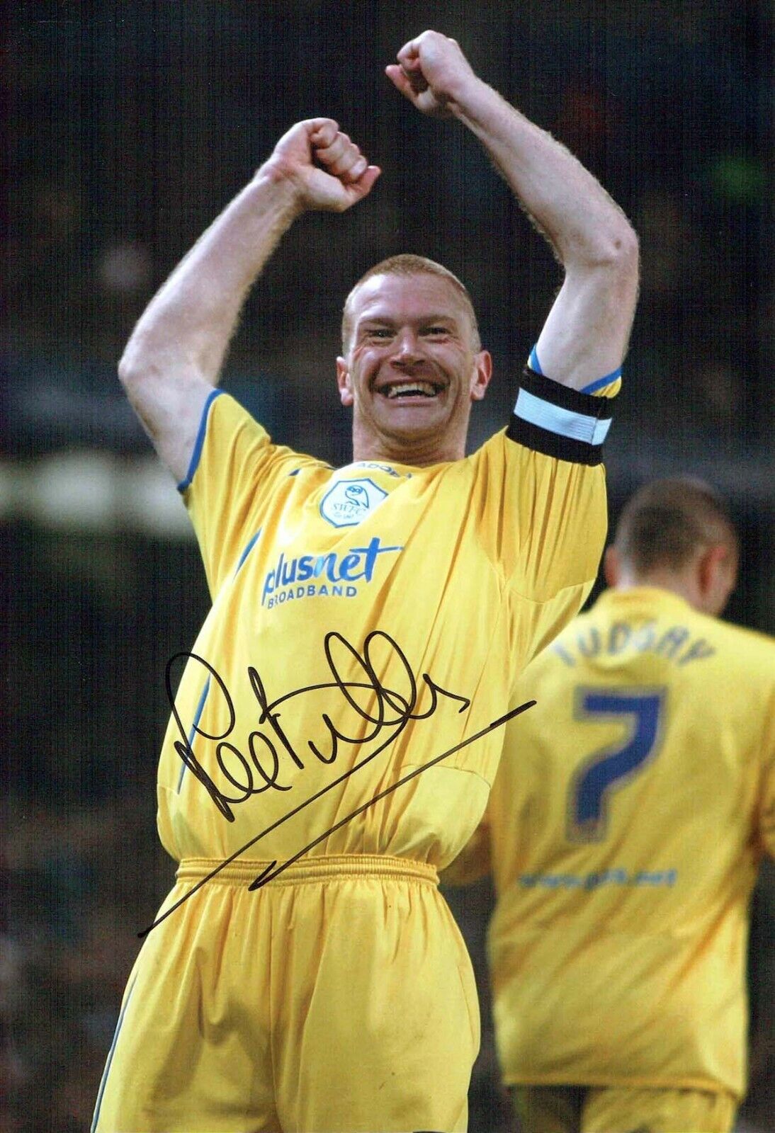 Lee BULLEN Signed Autograph 12x8 Sheffield Wednesday Owls Photo Poster painting 1 AFTAL COA