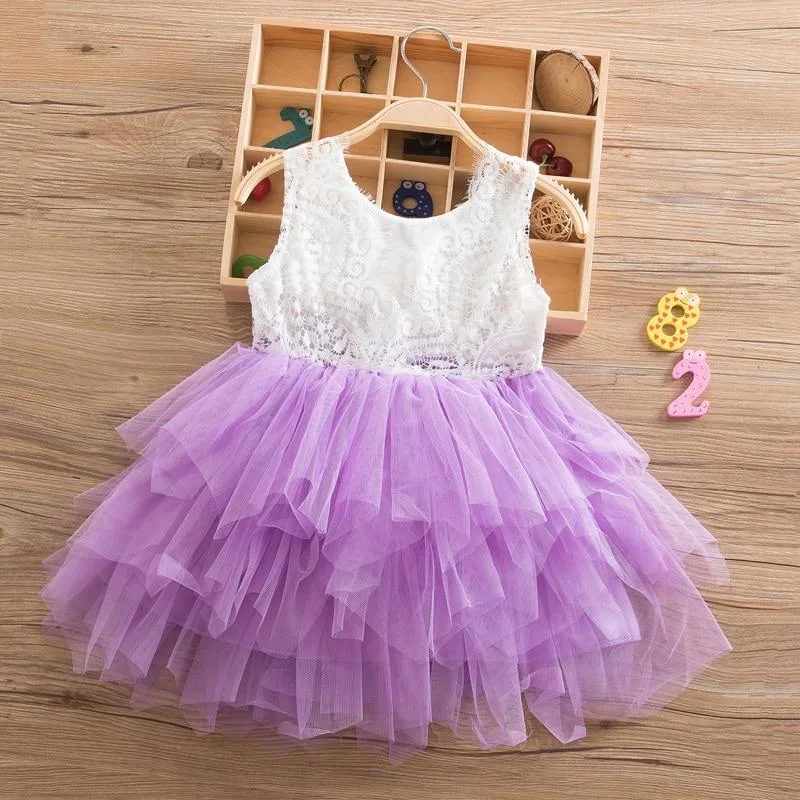 Summer Clothing Dresses For Girl White Beading Princess Dress Elegant Ceremony Years Teenage Girl Costume Party Formal Dresses