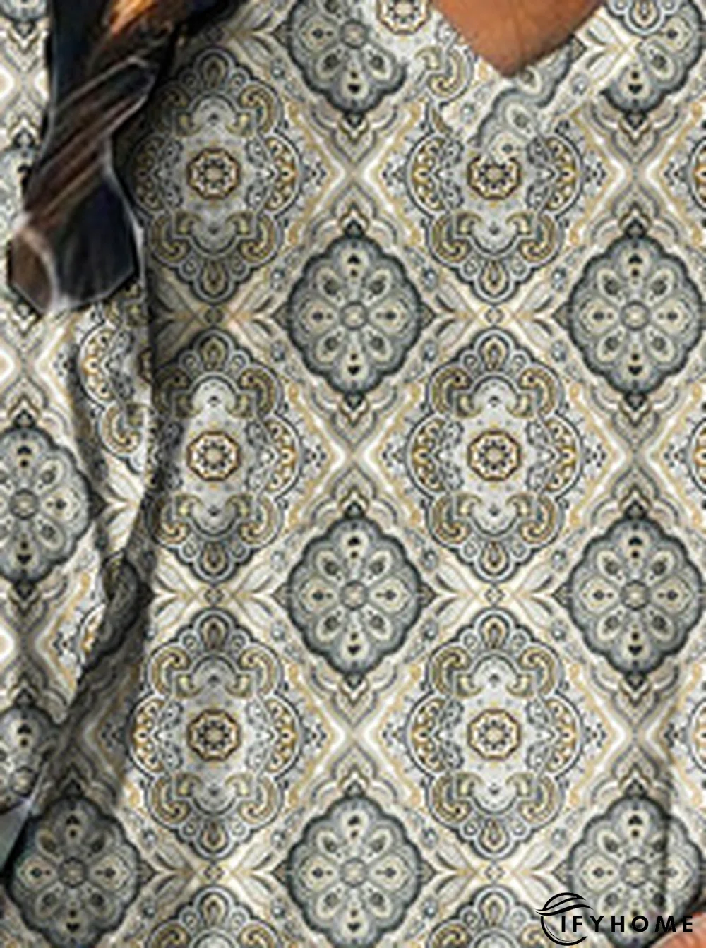 Jersey Abstract Casual T-Shirt | IFYHOME