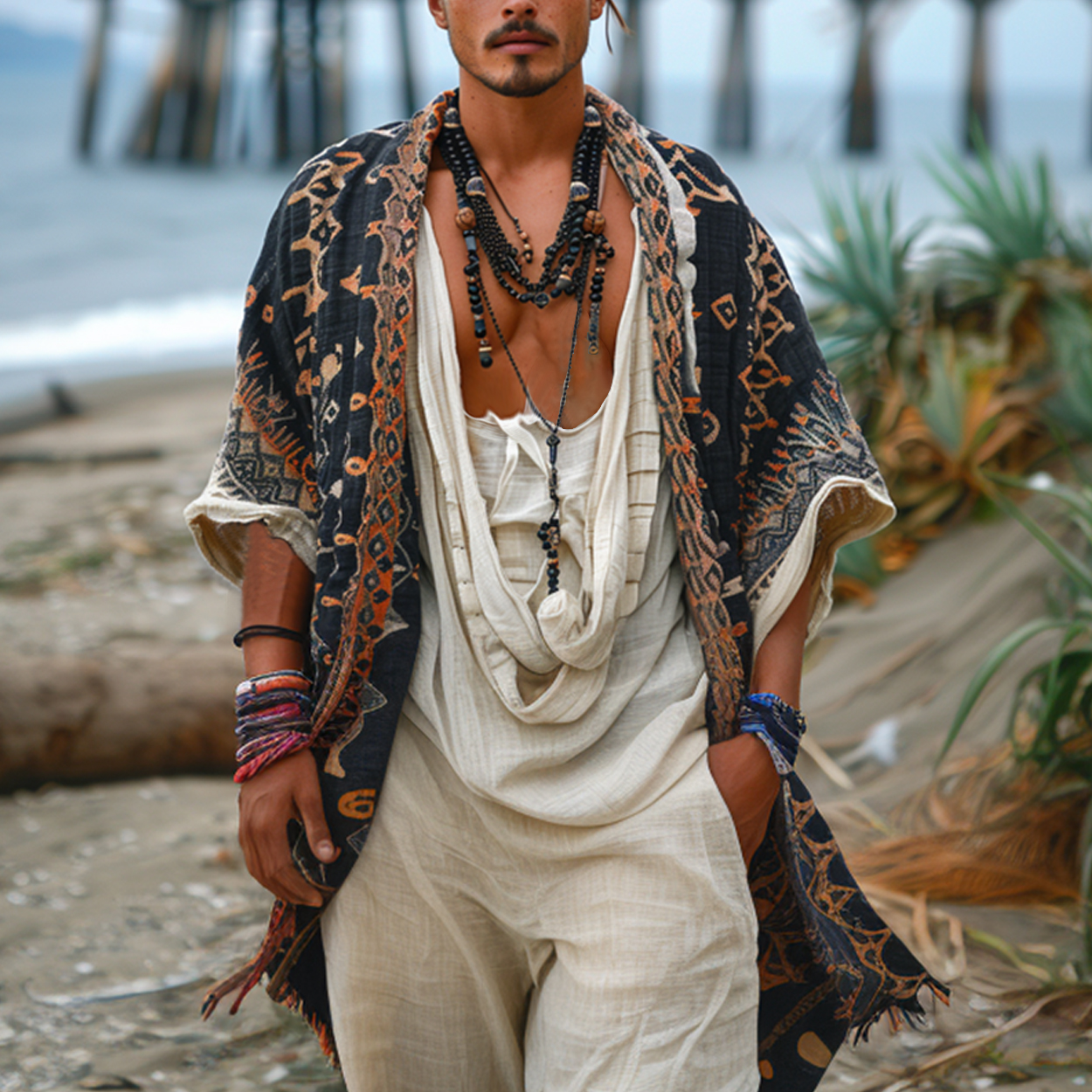 Mens Resort N Kimono