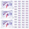 [US Local Warehouse] 50 Packs Universal Disposable Car Covers (12.5x21.6 Ft) Clear Plastic Car Covers Waterproof All Weather for Automobiles with Elastic Band for Outdoor Snow/Rain Weather Protection