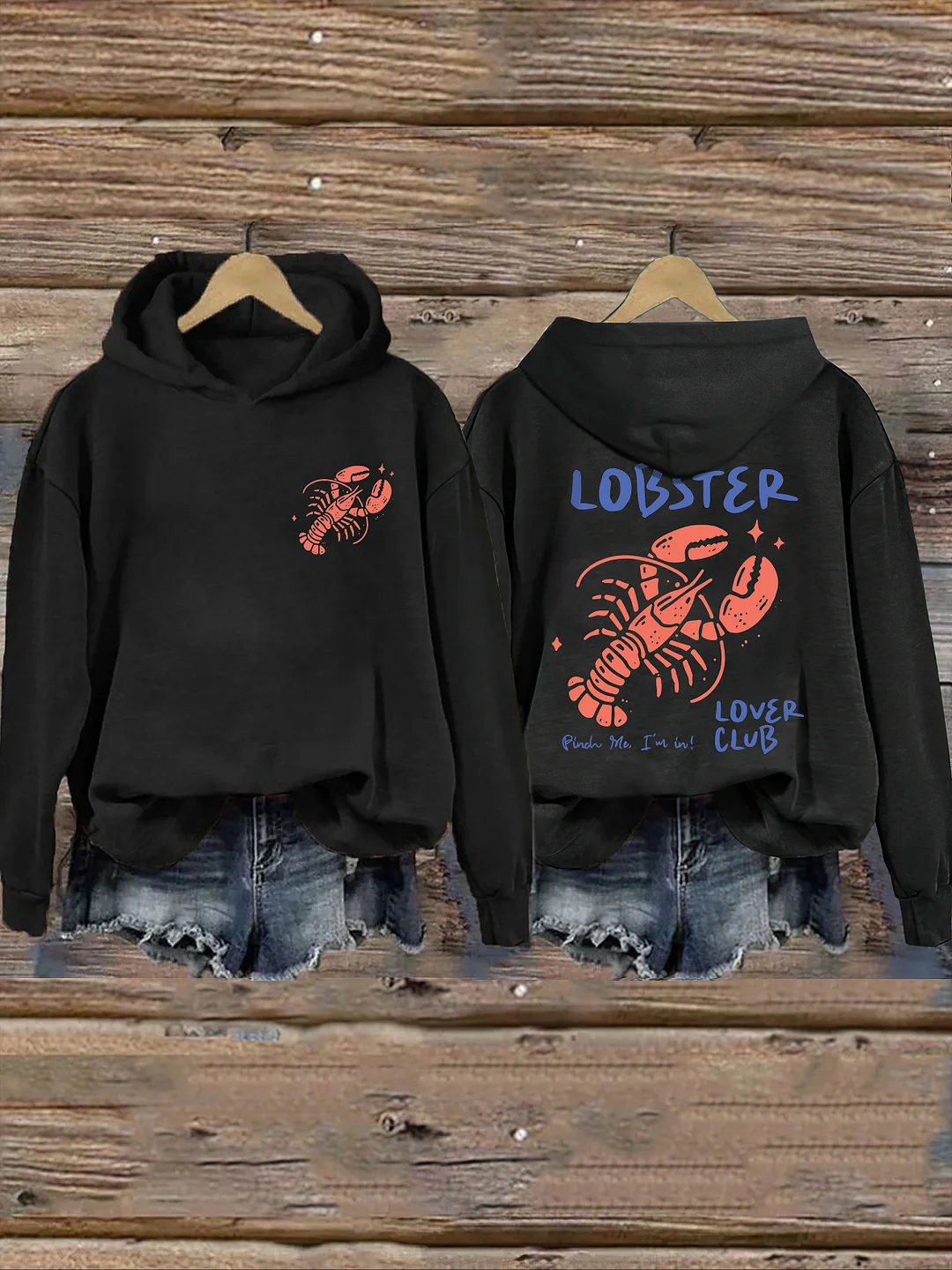 Lobster Lover Club Hoodie