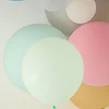 10 Pack | 18" Matte Pastel Seafoam Helium or Air Latex Party Balloons