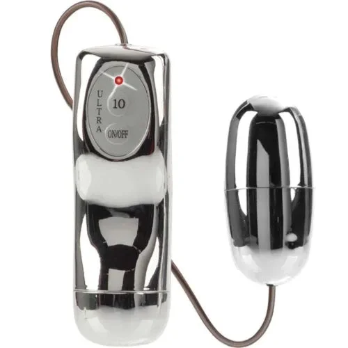 pornhint Pornhint Extreme Pure Gold Power Bullet Vibrator Multi Function Sex Toy for Women Silver