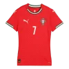 RONALDO #7 Women&rsquo;s Portugal Home Jersey 2025