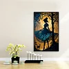 (40*60cm)Dress Girl - Full Round Drill Diamond Painting