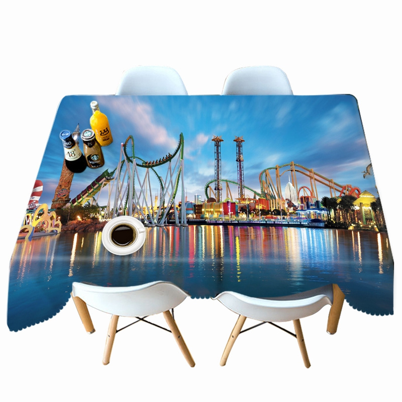 

Seascape World - 3D Tablecloth, 140*180cm, 501 Original