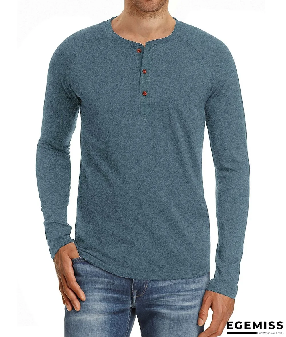 Men's Wear Long Sleeve T-shirt Round Neck Bottoming Shirt | EGEMISS