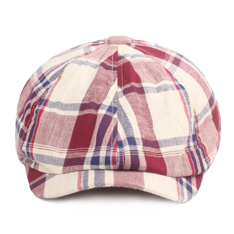 The PEAKED Plaid Beret (NEW for 2024)