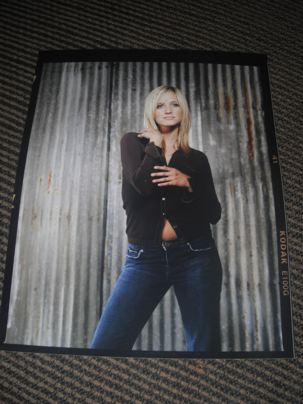 Ashlee Simpson Color 8x10 Photo Poster painting Promo Picture Blonde #2