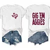 Texas A&M Gig 'Em Aggies Tee