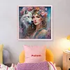 (Multi-Style) Girl And Animal-11CT Stamped Cross Stitch 50*50cm/19.69*19.69in tapestrymarket