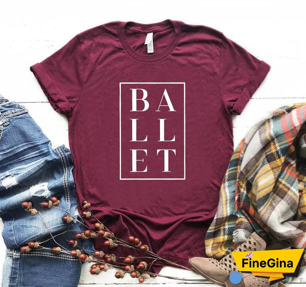 Ballet SquareDance Print WomenTshirt Cotton Casual FunnyTShirt For Lady Girl Top Tee Hipster 6 Colors Drop Ship NA-107
