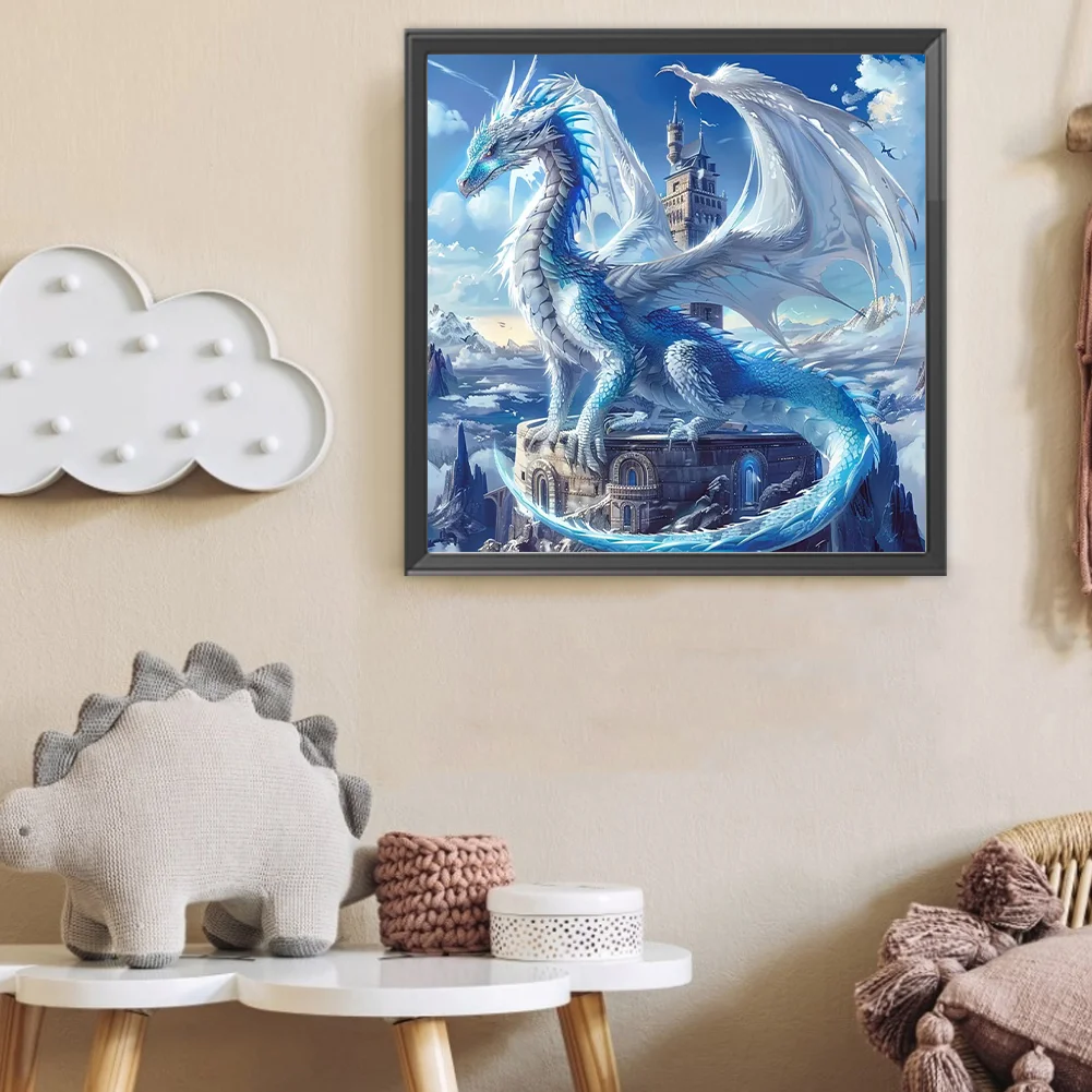 Diamond Painting - Full Round Drill - Dragon(Canvas|40*40cm)