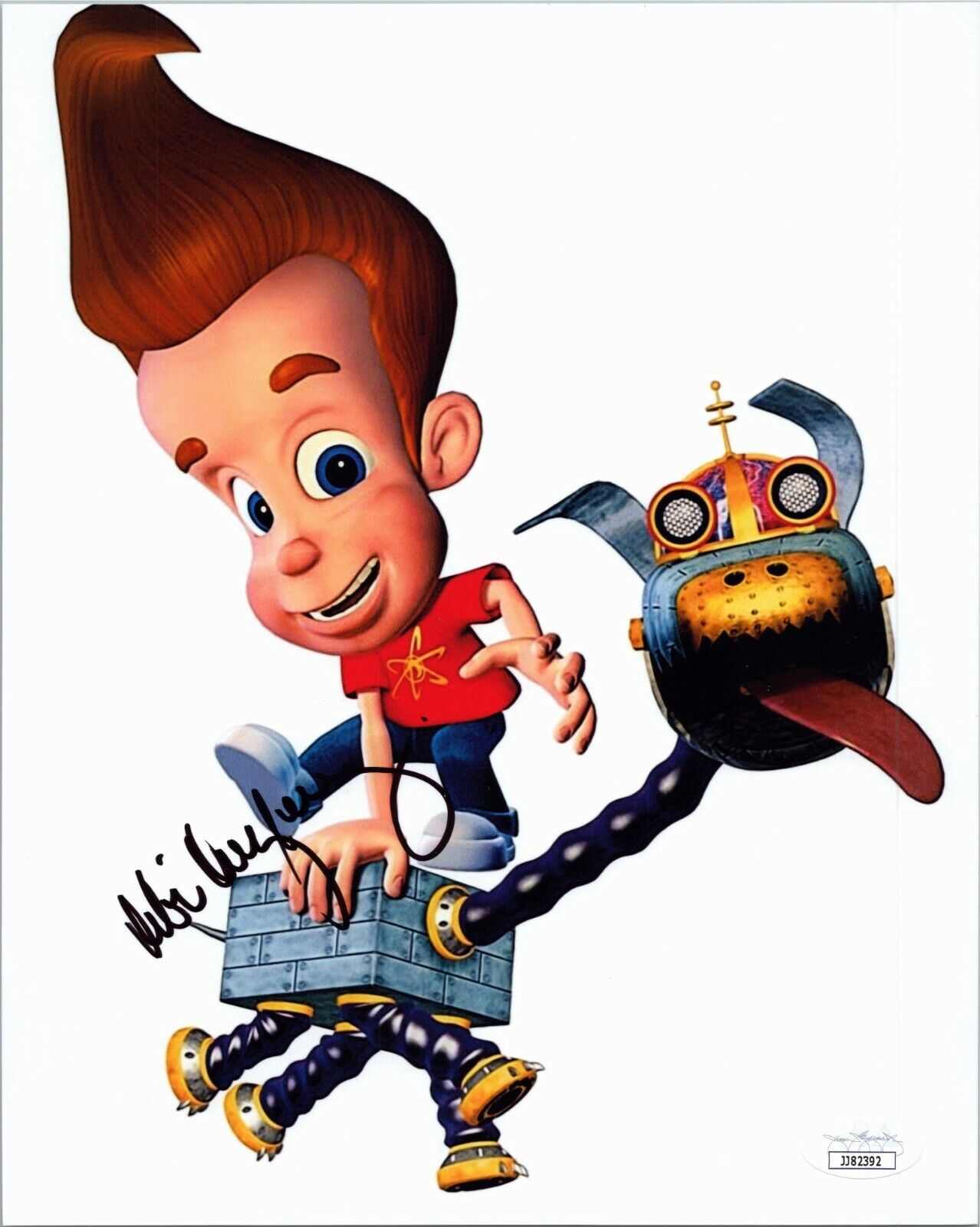 DEBI DERRYBERRY Authentic Signed JIMMY NEUTRON: BOY GENIUS