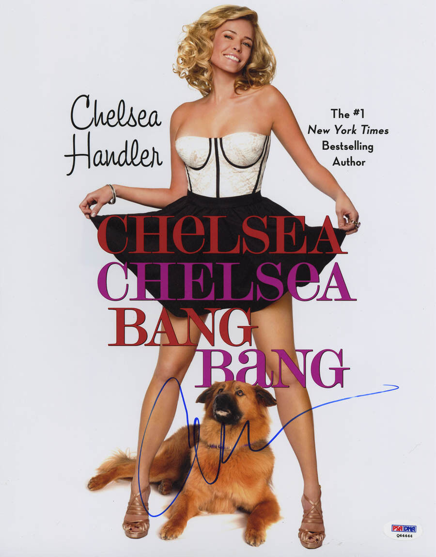 Chelsea Handler SIGNED 11x14 Photo Poster painting Lately Comedian PSA/DNA AUTOGRAPHED