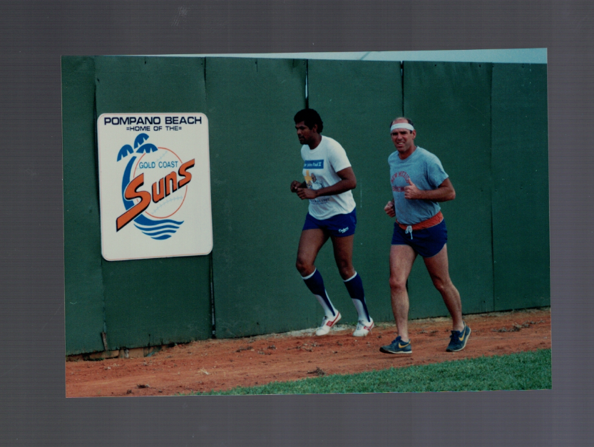 Mike Kekich Santo Alcala Gold Coast Suns Senior League Personal 3 1/2 x 5 Photo Poster painting