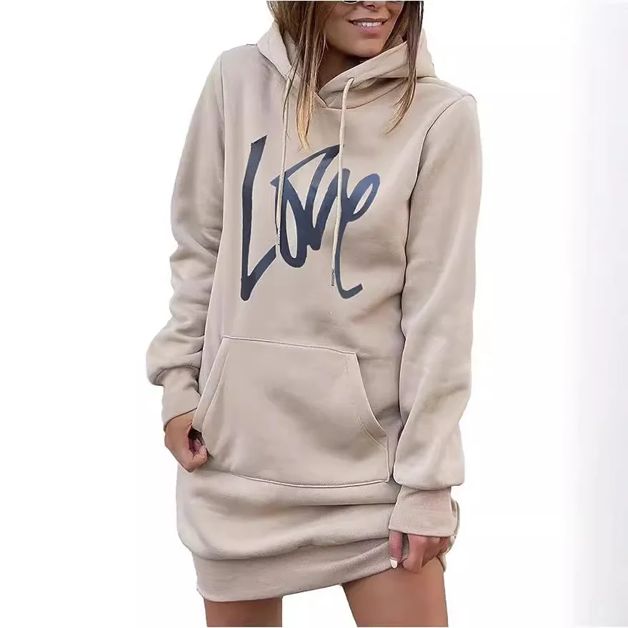 Nigikala Nigikala Long Dress In The New Hot Selling Explosive Hoodie In The Autumn And Winter Of 2025