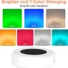 Solar Pool Chlorine Tablet Dispenser with Colorful Light for Up to 3 inch Tablet