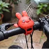 Silicone Electronic Bicycles Horn 5 Mode Non-Slip for Daily Commute Cycling