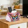 Butterflys Diamond Painting Tissue Box Cover DIY Desk Organizer