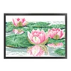 Bead Embroidery - Partial Printed 9CT Lotus(47x34 CM)
