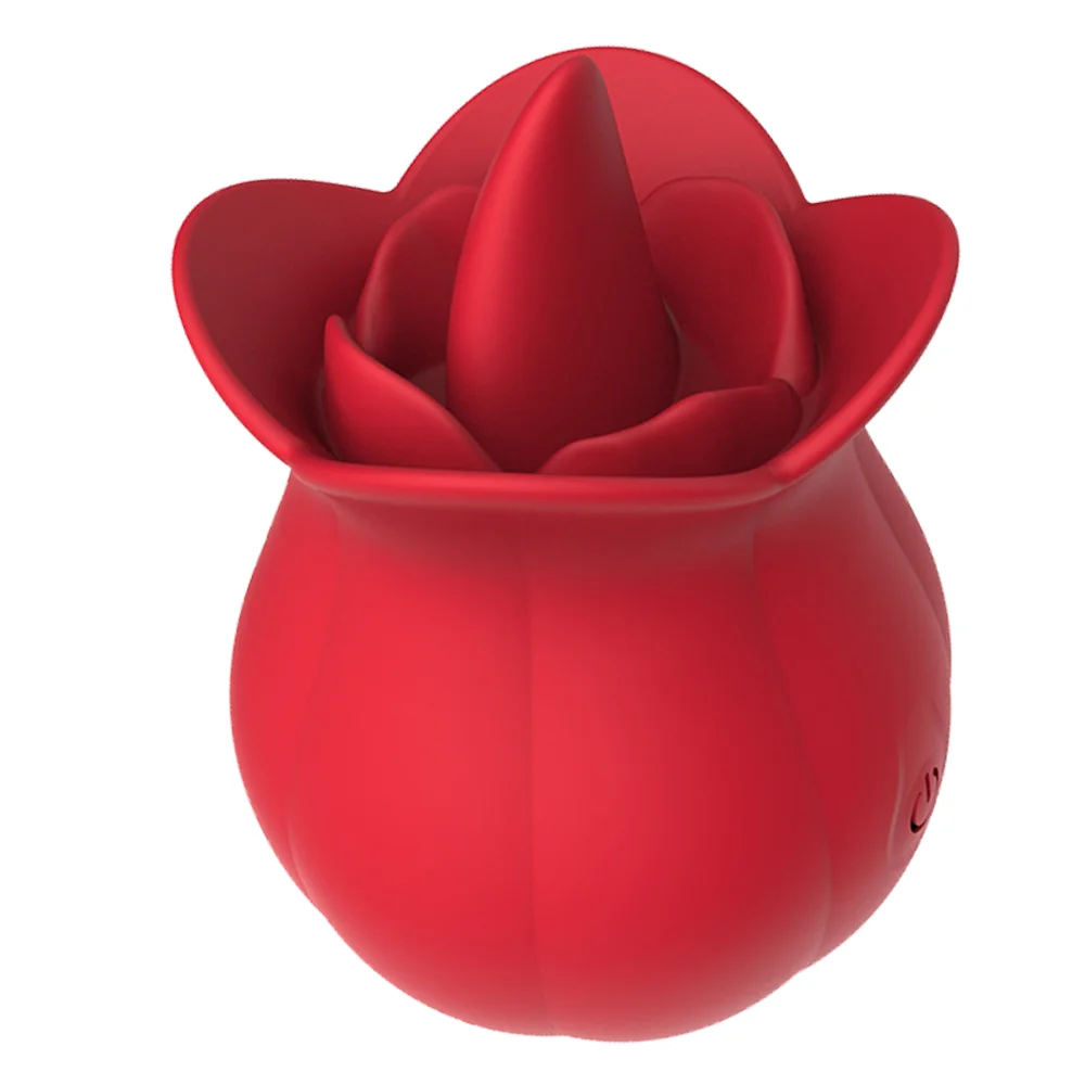 10 Speeds Rose Toy With Tongue - Rose Toy