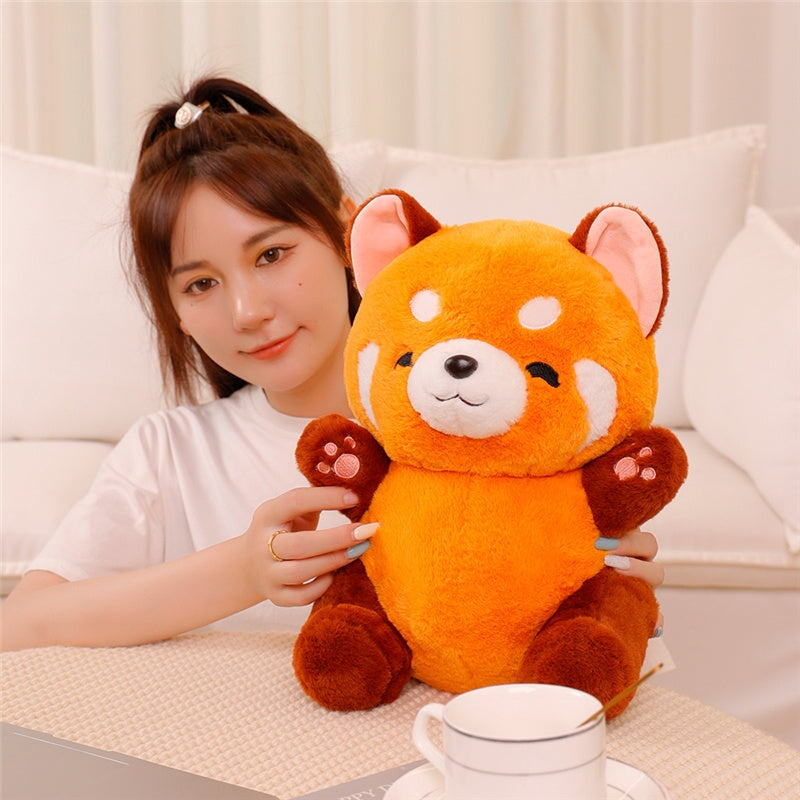 Mewaii Chai the Kawaii Red Raccoon Panda Plushie