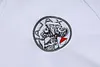 Joyfball 2025/2026 Ajax Half-Pull Training Suit White Football Shirt 1:1 Thai Quality