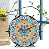 Horloge Mandala-Bricolage En Bois
