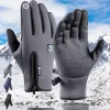 Gants coupe-vent imperm&eacute;ables antid&eacute;rapants pour &eacute;cran tactile