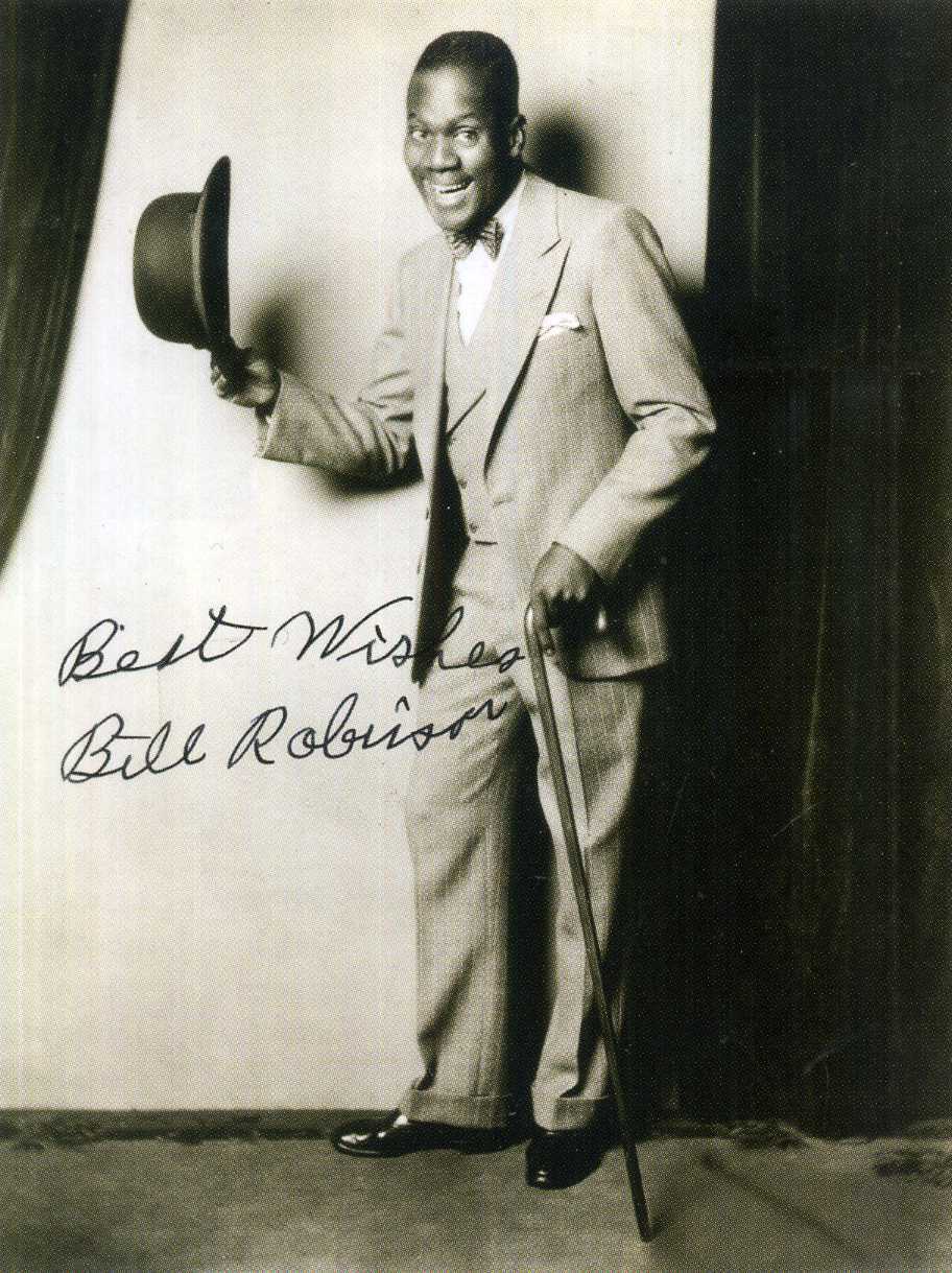 BILL 'BOJANGLES' ROBINSON - Signed Photo Poster paintinggraph - Singer & Film Actor preprint