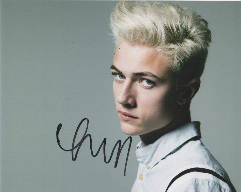 Lucky Blue Smith Model Autographed Signed 8x10 Photo Poster painting COA