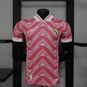 2025/2026 Player Version Real Madrid Special Edition Pink Football Shirt 1:1 Thai Quality
