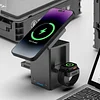 Multifunctional 3-in-1 Touch Magnetic Wireless Charger 15W Fast Charging Suitable For Apple Mobile Phones, Watches And Earphones