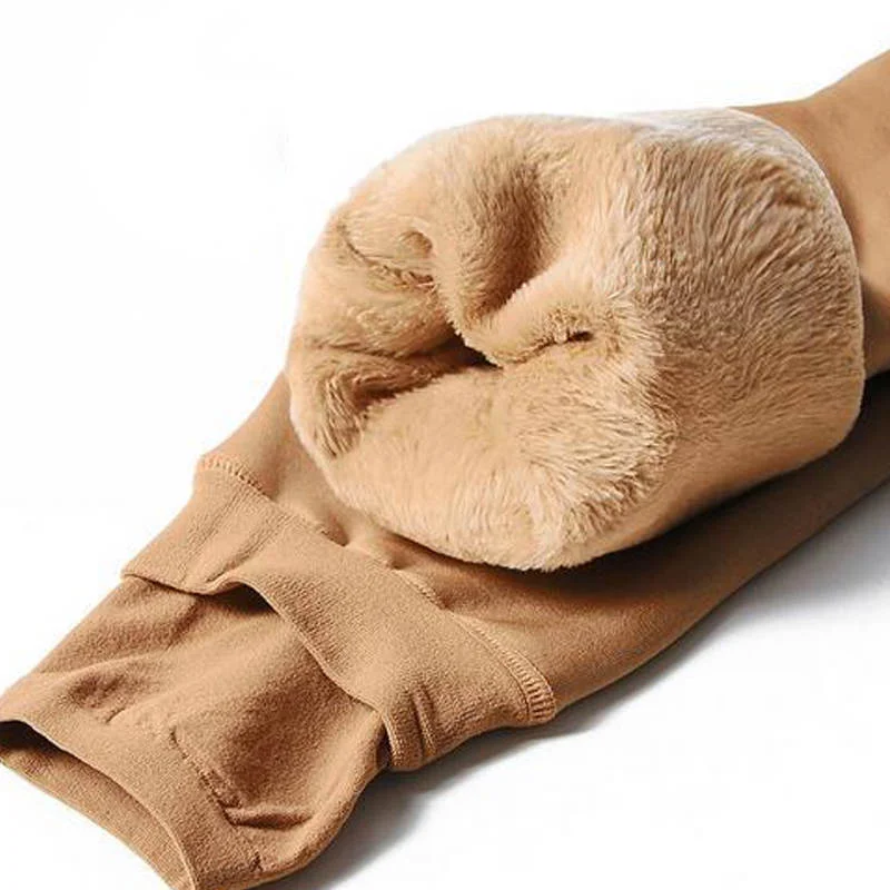 CHLEISURE Women Winter Warm Leggings High Waist Velvet Thick Legging Fashion Solid Large Size Autumn Leggings S-XL 8 Color