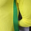 2025 Player Version Brazil Home Long Sleeve Football Shirt 1:1 Thai Quality