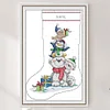 Bear Stocking -16CT Stamped Cross Stitch Kit(29*43cm)