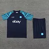 2024/2025 Napoli pre-match training Black Shirt+Shorts 1:1 Thai Quality