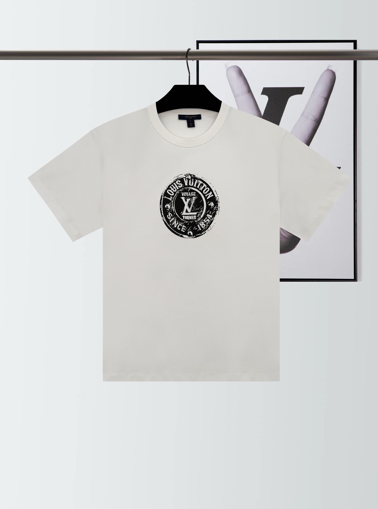 高仿衣服 Louis Vuitton 路易威登 STAMP 短袖 T恤