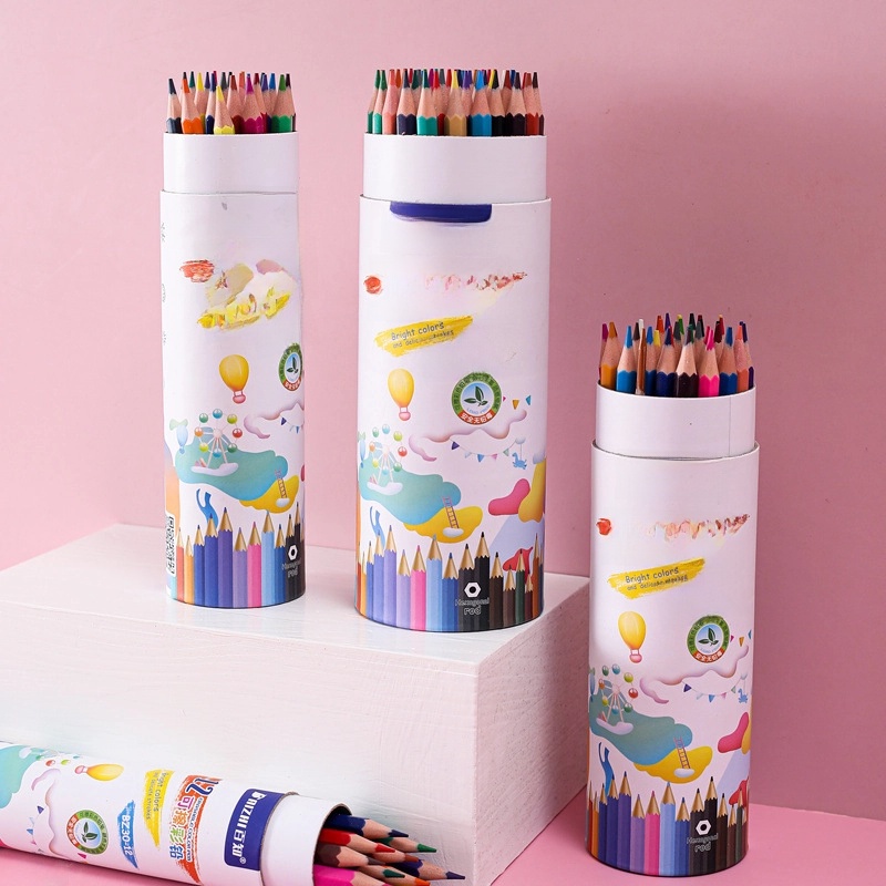 Erasable 48 Color Pencil Primary School Students 36 Color Lead Brush Painting Kindergarten Painting Graffiti Painting Pen