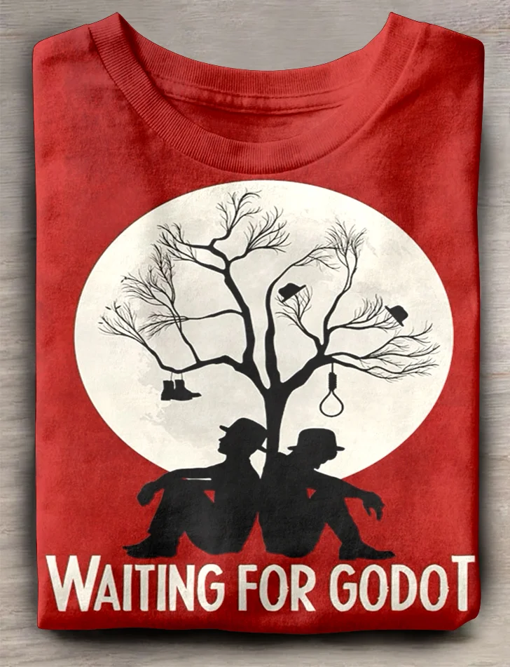 Eagerlys Wating for Godot T-shirt Eagerlys