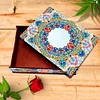 (US Local)Diamond Painting Storage Box DIY 5D Diamond Painting Jewelry Box for Women (B)