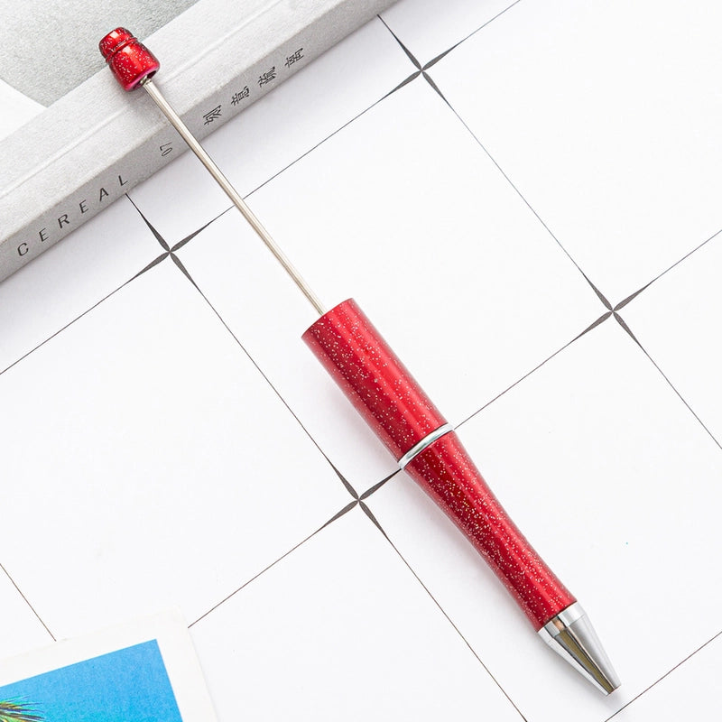 Beaded Pen Spot Creative Diy Plastic Beaded Pen Ballpoint Pen Printable Plastic Beaded Ballpoint Pen